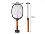 Verk 24612 Elektrická plácačka na muchy s UV svetlom, 3 W, čierna