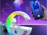 Verk 27469 Multifunkční RGB LED lampa s Bluetooth reproduktorem a zvhčovačem vzduchu