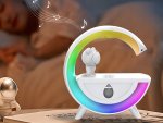 Verk 27469 Multifunkční RGB LED lampa s Bluetooth reproduktorem a zvhčovačem vzduchu