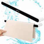 Verk 27476 Samolepicí držák na ručníky 48 cm, bíločerný