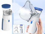 Verk 27516 Inhalátor ultrazvukový nebulizer, 8 ml, AA, bílomodrá
