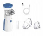 Verk 27516 Inhalátor ultrazvukový nebulizer, 8 ml, AA, bílomodrá