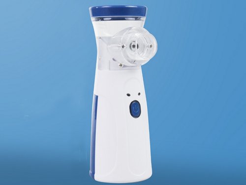 Verk 27516 Inhalátor ultrazvukový nebulizer, 8 ml, AA, bílomodrá