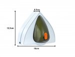 Verk 27525 Magnetický čistič oken, bílý