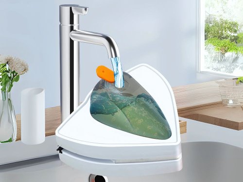 Verk 27525 Magnetický čistič oken, bílý