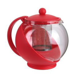 CMP KA1434 Konvice na čaj, 1 l, červená 