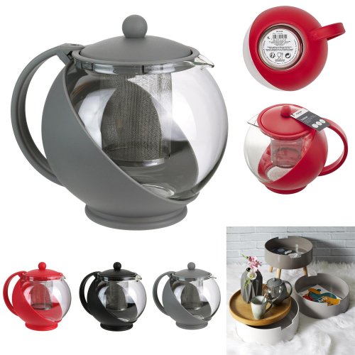 CMP KA1434 Konvice na čaj, 1 l, červená 