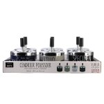 CMP TB1033 Dizajnový kovový popolník s humorným nápisom, čierny