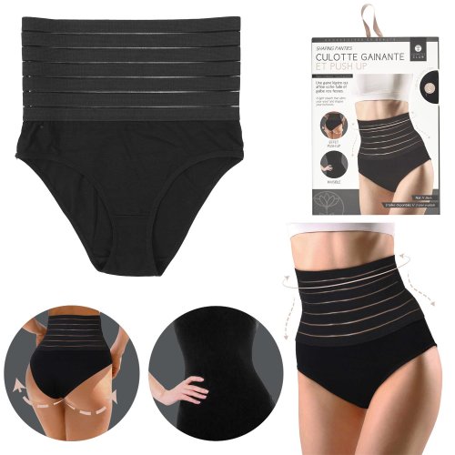 CMP SC0554 Push-up nohavičky so šnúrkou, veľkosť M, čierne