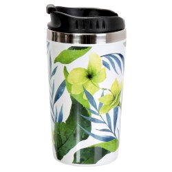 CMP KA4651 Dizajnový termohrnček s dvojitou stenou 350 ml, tropická zelená