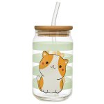 CMP KA0556 Pohár so slamkou, 450 ml, panda