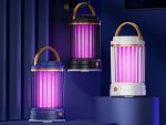 Verk 12360 Bezdrátová závěsná UV lampa proti komárům a dalšímu hmyzu, modrá