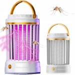 Verk 12360 Bezdrátová závěsná UV lampa proti komárům a dalšímu hmyzu, modrá