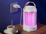 Verk 12360 Bezdrátová závěsná UV lampa proti komárům a dalšímu hmyzu, modrá