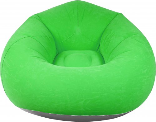 Verk 27535 Nafukovací relaxační sametové křeslo, oranžové