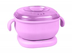 Verk 24594 Ohřívač vosku, silikonový, skládací, 100 W, fialový