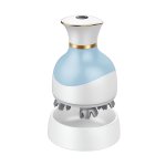 Verk 24602 Elektrický 3D masážní přístroj na hlavu, USB, 4 hlavice, černý