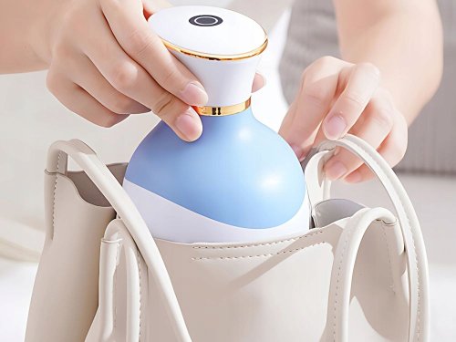 Verk 24602 Elektrický 3D masážní přístroj na hlavu, USB, 4 hlavice, černý