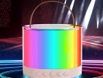 Verk 27503 Karaoke Bluetooth reproduktor, 2x bezdrátový mikrofon, růžový