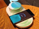 Verk 12368 Lampička s bluetooth reproduktorem, RGB osvětlením a bezdrátovým nabíjením, saturn