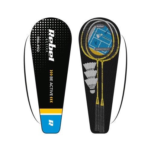 Rebel RBA-4102 Badmintonový set, rakety, loptičky