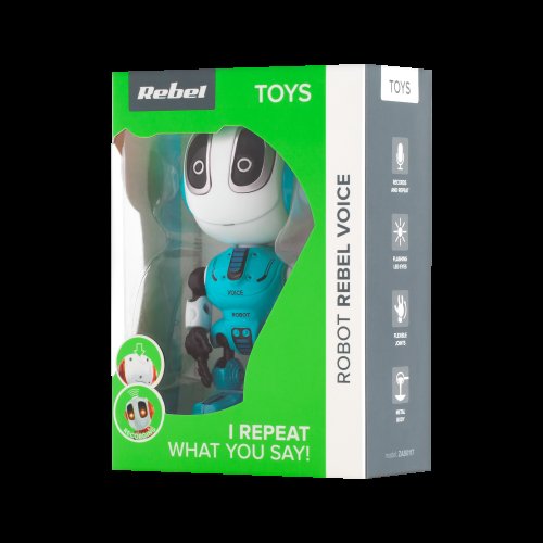 Rebel ZAB0117B Mluvící robot VOICE BLUE