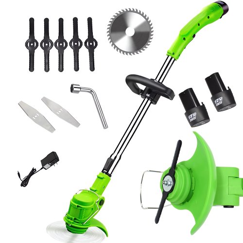 Verk 11390 Akumulátorový teleskopický vyžínač 12V, 800W, 18000 rpm, 2x AKU baterie