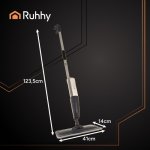 Ruhhy 26152 Mop s rozprašovačem 600 ml, šedý
