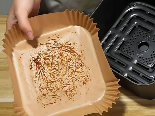 Verk 07249 Papírová vložka do horkovzdušné fritézy 20 x 20 cm, 50 ks