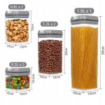 Verk 07365 Sada nádob na uskladnenie potravín 7 ks