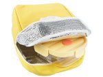 Verk 07394 Termotaška s dózami na jídlo, 1x 950 ml, 1x 650 ml, žlutá