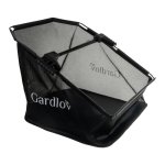 Gardlov 26309 Ruční sběrač listí a trávy - objem 100 l, černý