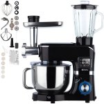 Ruhhy 25728 Kuchyňský robot 6,2 L, 2000 W, s funkcí ohřevu a mlýnkem na maso, černý