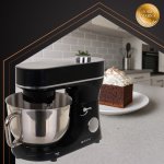 Ruhhy 25728 Kuchyňský robot 6,2 L, 2000 W, s funkcí ohřevu a mlýnkem na maso, černý