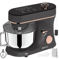 Ruhhy 25727 Kuchynský robot 6,2 l, 2000 W, s funkciou ohrevu, čierny