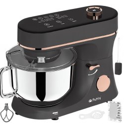 Ruhhy 25727 Kuchyňský robot 6,2 L, 2000 W, s funkcí ohřevu, černý