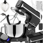 Ruhhy 25729 Kuchyňský robot 5,5 L, 2000 W, s funkcí ohřevu a váhou, černý