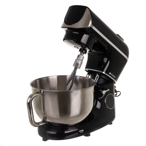 Ruhhy 25729 Kuchyňský robot 5,5 L, 2000 W, s funkcí ohřevu a váhou, černý