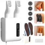 Verk 27480 Nástěnný inteligentní sušič bot s časovačem, bílý