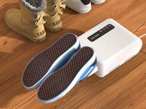 Verk 27480 Nástěnný inteligentní sušič bot s časovačem, bílý