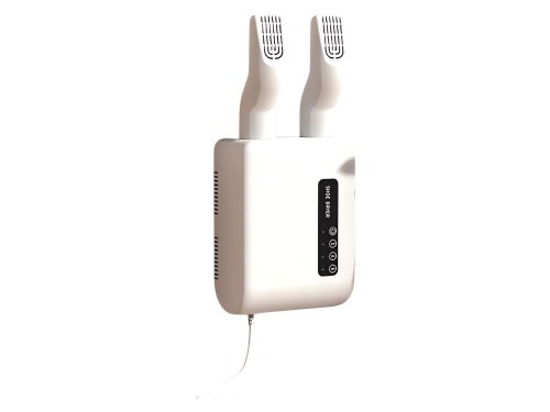 Verk 27480 Nástěnný inteligentní sušič bot s časovačem, bílý