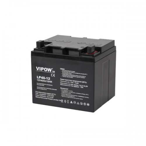 Vipow BAT0222 Gelová nabíjecí baterie 12V/40Ah 