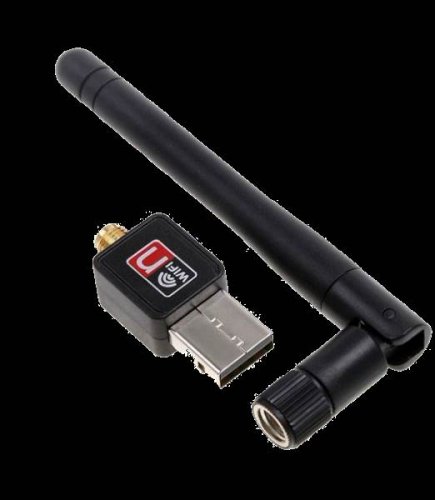 ISO 8007 Wi-Fi adaptér s odnímatelnou anténou USB 300Mbps
