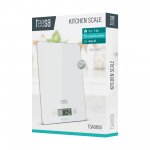 Teesa TSA0804 Digitální kuchyňská váha 5 Kg, slim, bílá