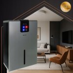 Ruhhy 26496 Odvlhčovač vzduchu 90 W, 2200 ml, stříbrná