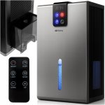 Ruhhy 26496 Odvlhčovač vzduchu 90 W, 2200 ml, stříbrná