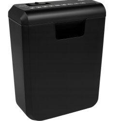 Izoxis 26136 Skartovačka papiera, CD, 10 l, čierna