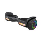 Rebel ZAB0015 Hoverboard LED RGB, 100 kg, 2 x 120 W, Carbon černý