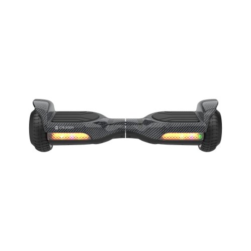 Rebel ZAB0015 Hoverboard LED RGB, 100 kg, 2 x 120 W, Carbon černý