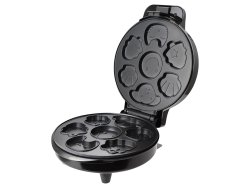 Verk 07254 Vaflovač 1200 W, 7 vaflí, zvířátka, černý